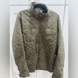 Kuhl Men's Kadence Jacket Olive Green Size L Quilted Lightweight